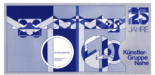 Katalogumschlag »25 Jahre Künstlergruppe Nahe« Katalog 25 Jahre Künstlergruppe Nahe