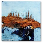 Martin Hassemer - Lack Eisenoxidation auf Leinwand